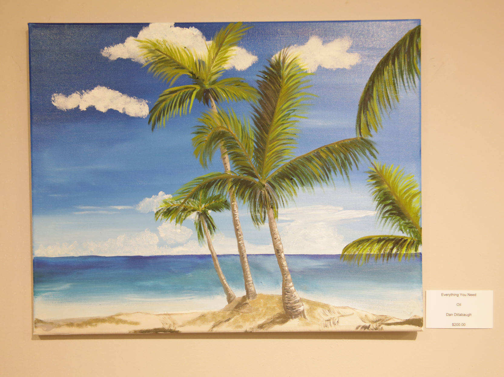 Opening for the Visions art exhibit at the Southern Shore Gallery